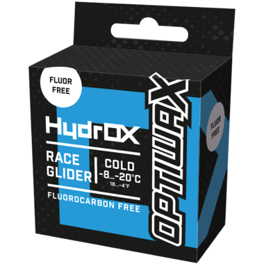 Гоночный бесфторовый парафин HydrOX Race Glider Cold, 60g -8…-20°C