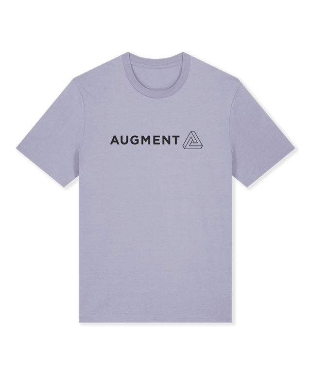Футболка AUGMENT ENIGMA; T-Shirt LAVENDEL - Logo BLAСК