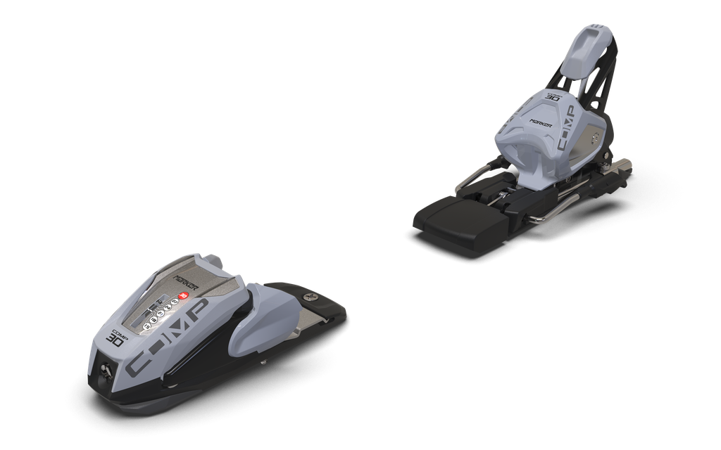 Для слалома-гиганта Van Deer GS WORLD CUP 188cm R30 grey [INF10] с креплениями Marker; COMP 30 DIN 15-30 (black/grey)