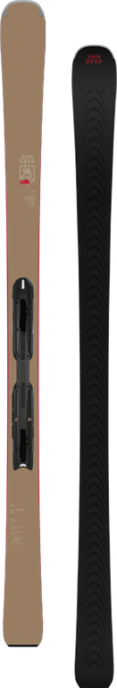 Горные лыжи Van Deer H-POWER 89 183cm R16m с платформой FDT RACE PRO