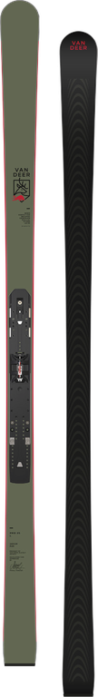 Горные лыжи Van Deer GS PRO L 185cm R25 с платформой Marker 10 mm