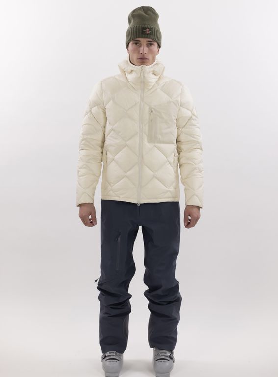 Ultralight Down Hood Jacket (Almond milk) второй слой