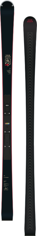 Горные лыжи Van Deer H-POWER 68 182cm R19m с платформой R22 WC