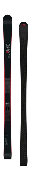 Горные лыжи юниорские Van Deer GS-JR PRO 164cm R18 с платформой Look R21 PRO