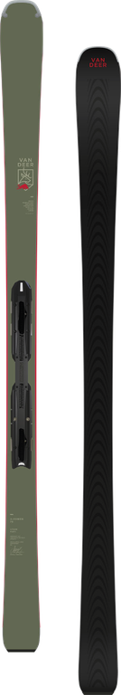Горные лыжи Van Deer H-POWER 78 183cm R18.5m с платформой FDT RACE PRO