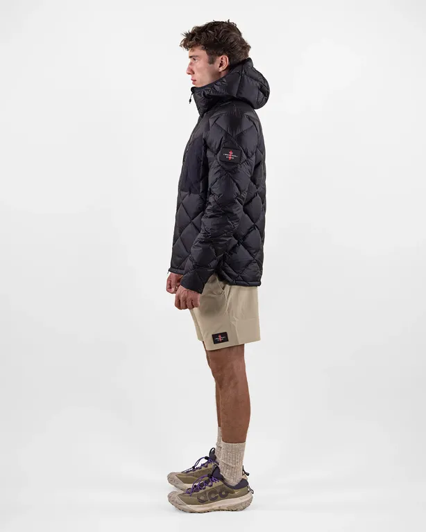 Пуховик второй слой Ultralight Down Hood Jacket Black Onyx