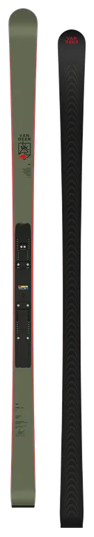 Горные лыжи Van Deer GS PRO XS 164cm R18 с платформой Look R22