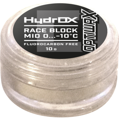 Гоночная мазь скольжения HydrOX Block mid, 10g 0…-10°C