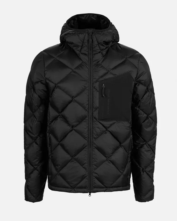Пуховик второй слой Ultralight Down Hood Jacket Black Onyx