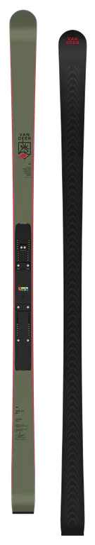 Горные лыжи Van Deer GS PRO RS 183cm R25 юниорские/мастерс с платформой Look R22