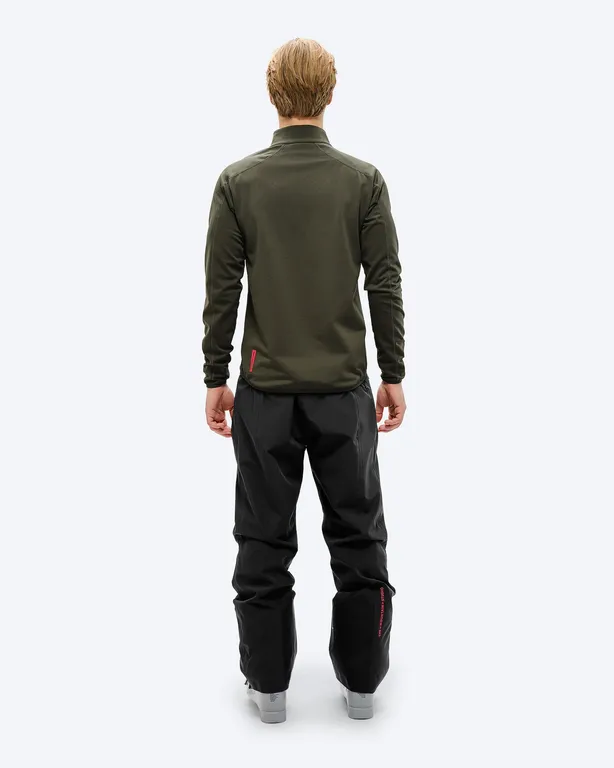 Флис Techno Grid Fleece T-Neck Forest Green
