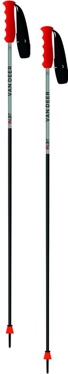Горнолыжные палки VDRBS; RACE GS CARBON 115cm grey/black/red