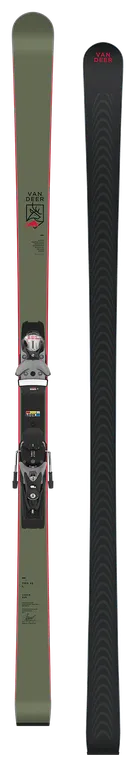 Для слалома гиганта Van Deer PRO XS Длина 164cm Радиус 18м + крепления SPX12 Сезон 24-25