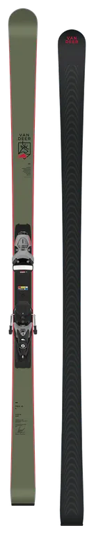 Для слалома гиганта Van Deer PRO XL Длина 189cm Радиус 28м + крепления SPX15 Сезон 24-25